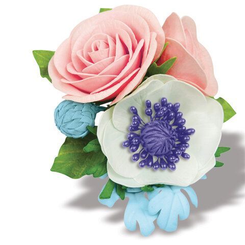 Цветная пористая резина (фоамиран) 50х70см 1мм черная ОСТРОВ СОКРОВИЩ 1/5