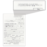 Бланк РКО расходный кассовый ордер (100) 1/20