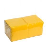 Салфетки биг пак желтые интенсив (24х24) (400) 1/9