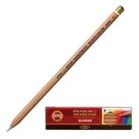 Карандаш-блендер белый 3,8мм мягкий заточенный 1шт KOH-I-NOOR 1/12