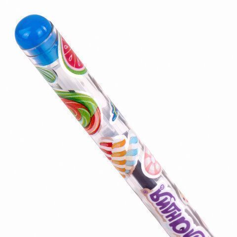 Набор гелевых ручек 6цв узел 0,5мм линия 0,35мм ЮНЛАНДИЯ 1/24