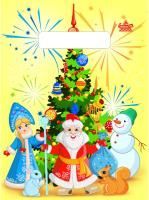 НГ Пакет с вырубной ручкой (19х25)-30 Хоровод ТИКО 100/3000