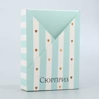 Подарочная коробка 21х15х5см Сюрприз 1/180