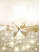 Пакет с вырубной ручкой (31х40)-60 Изысканный бант ТИКО 50/500