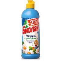 Средство жидкое для мытья посуды 450мл БИОЛАН Глицерин и ромашка 1/20