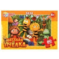 Пазл детский 80 элементов Веселая пчелка 1/16