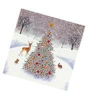 НГ Салфетки (33х33) 3-сл Сказочная красавица (20) 1/12