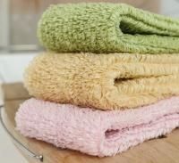 Мочалка для тела вязаная фабричная ассорти пастель (арт 032) в инд. упак 1/100