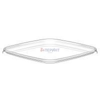 Крышка прозрачная к банке куб 0,6л d-131 Перинт 400/400