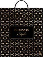 Пакет с пластмассовыми ручками (40х44)-100 Деловой стиль Тико 10/100