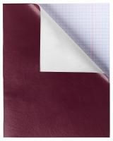 Тетрадь 48л А5 бумвинил клетка с полями Бордо 1/80