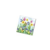 Салфетки (33х33) 3-сл Арт Букет Цветочная сказка (20) 1/12