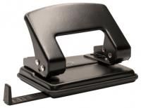 Дырокол на 20листов металлический черный Buro Elementary 1/12