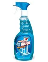 Средство для мытья стекол и зеркал 750мл триггер Морская свежесть Золушка  Ч-21-10 1/12