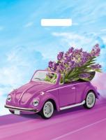 Пакет с вырубной ручкой (31х40)-60 Аромат лаванды глянец 50/1000