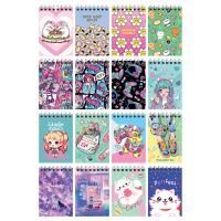 Блокнот 40л А7 65х100мм гребень BG МИКС для девочек 1/48/192