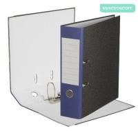 Папка-регистратор А4 80мм Attache Economy с мрамор покрытием син корешок 1/20