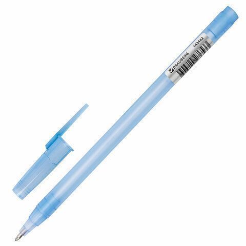 Ручка шариковая синяя узел 0,7мм линия письма 0,35мм BRAUBERG i-STICK 1/50