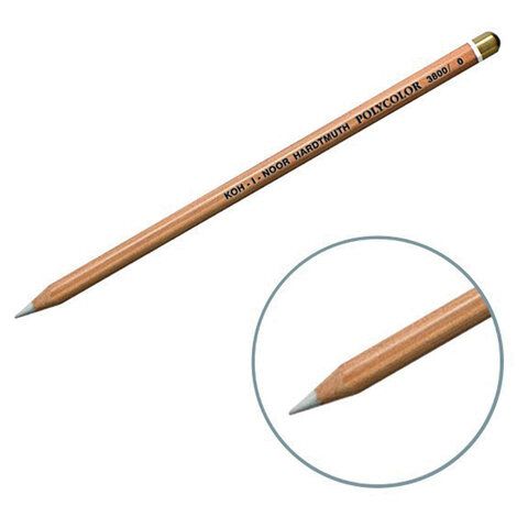 Карандаш-блендер белый 3,8мм мягкий заточенный 1шт KOH-I-NOOR 1/12