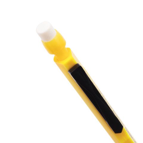 Карандаш мех. 0,5мм НВ ластик корпус ассорти Classic BRAUBERG 1/12 (вывод)