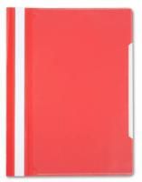 Папка скоросшиватель с прозр верхн лист красный Россия 1/20/200