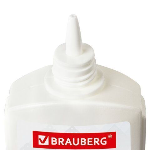 Клей ПВА 125г бумага картон дерево BRAUBERG 1/40