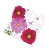 Салфетки (24х24) 1-сл Космея (40) 1/32