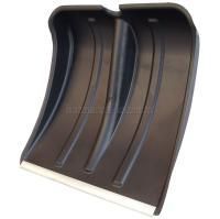 Лопата снеговая 370х370 пластм.Витязь  без черенка с кромкой 