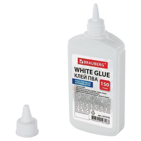 Клей ПВА 150г BRAUBERG 1/40