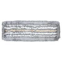 Насадка МОП плоская 40х11см ЛАЙМА EXPERT карманы/уши, микрофибра/хлопок ворс 3,5см  1/100