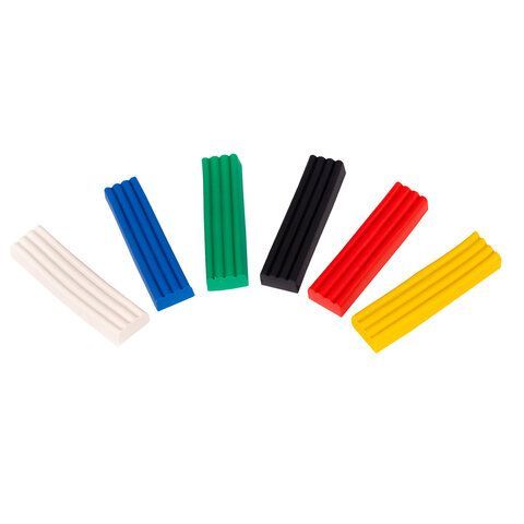Пластилин 06цв 120гр BRAUBERG KIDS стек ВЫСШЕЕ КАЧЕСТВО 1/32