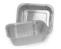 Касалетка алюминиевая 125х98х35/90х68мм 250мл G-край (крышка 437624) 50/1200