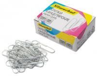 Скрепки 28мм 100шт метал оцинков Silwerhof 1/50/500