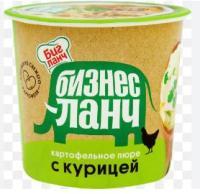 Продукты, Пюре картофельное Бизнес Ланч курица 40гр 1/1