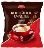Продукты, АКФ Карамель Кофейное счастье 250г 1/12