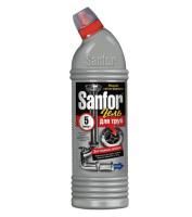 Средство жидкое 1л SANFOR (Санфор) для прочистки канализационных труб 1/10