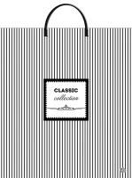Пакет с пластмассовыми ручками (40х44)-100 Классическая полоска Тико 10/100 Пакет с пластмассовыми ручками (40х44)-100 Классическая полоска Тико 10/100