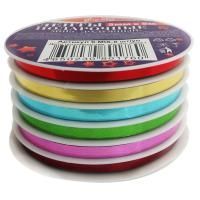 Лента упаковочная 5мм х 5м 6 цветов МИКС 1/60