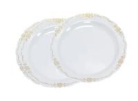 Тарелка пластиковая d-230 Compliment Golden Elegance (6шт) 1/20