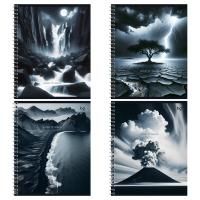 Тетрадь 48л А5 клетка гребень Сила природы BG 1/4/56