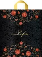 Пакет с петлевой ручкой (42х46)-95 Перфекто Флауэр 25/300