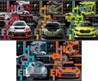 Тетрадь 40л А5 клетка скоба В мире авто Хатбер 1/100