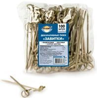 Пика для канапе Завитки 9см (100шт) 1/24 Пика для канапе Завитки 9см (100шт) 1/24