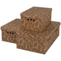 Подарочная коробка 33х25х18,5см Узор BRAUBERG HOME 4/12