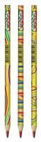Карандаш с многоцветным грифелем 7цв деревянный круглый корпус 1/24 