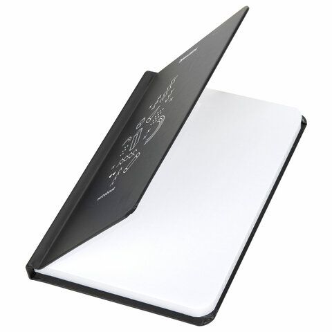 Блокнот 96л А6 109х148мм клетка твердая обложка на резинке BRAUBERG Elements 1/36 (клиент)