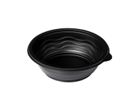 Контейнер ПП 500мл d-145мм h-60мм SP-500 круглый черный ЮУП 150/600 