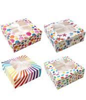 Подарочная коробка 25х25х9см Разноцветная 1/12