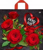 Пакет с петлевой ручкой (44х42)-70 Отличный день Тико 50/300