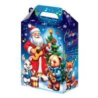 НГ Коробка до 1,0кг 140х80х195 Музыканты 1/150